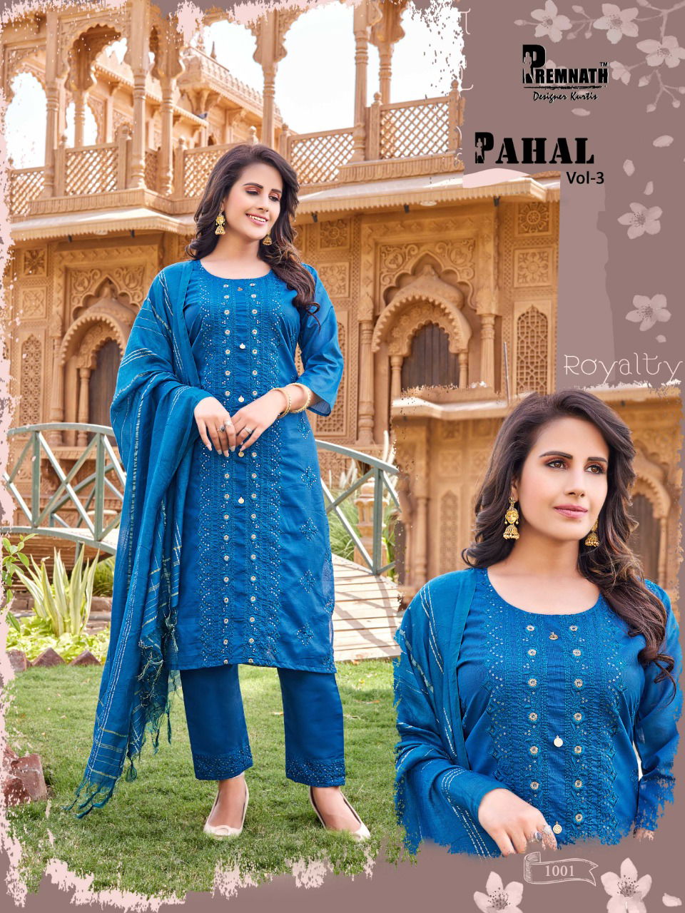 PAHAL 3 Fancy Ethnic Wear Designer Latest Kurti Bottom With Dupatta Collection